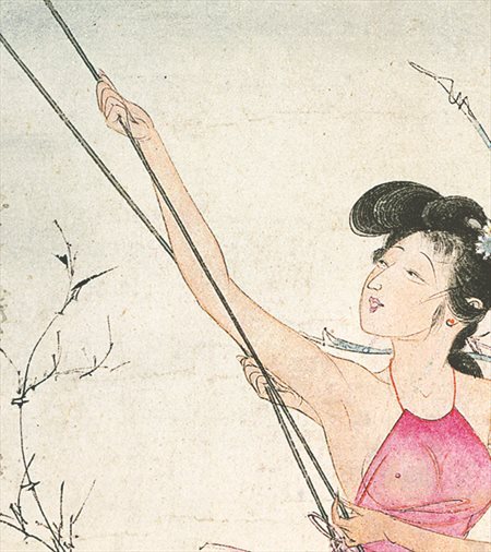 康定县-胡也佛的仕女画和最知名的金瓶梅秘戏图
